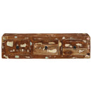 vidaXL tömör újrahasznosított falra szerelhető TV-szekrény 100x32x25cm