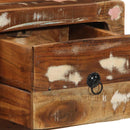 vidaXL tömör újrahasznosított falra szerelhető TV-szekrény 100x32x25cm