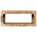vidaXL TV szekrény Barna 60 x 30 x 25 cm Tömör mangófa
