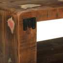 vidaXL TV Szekrény polcokkal Sokszínű Tömör újrahasznosított fa