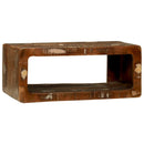 vidaXL TV Szekrény polcokkal Sokszínű Tömör újrahasznosított fa