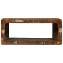 vidaXL TV Szekrény polcokkal Sokszínű Tömör újrahasznosított fa