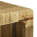 vidaXL TV Szekrény polcokkal tárolóval Barna Tömör mangófa