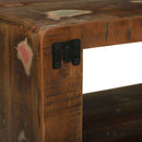 vidaXL TV Szekrény polcokkal Sokszínű Tömör újrahasznosított fa