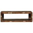 vidaXL TV Szekrény polcokkal Sokszínű Tömör újrahasznosított fa