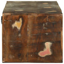 vidaXL TV Szekrény polcokkal Sokszínű Tömör újrahasznosított fa