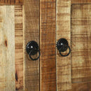 vidaXL Dohányzóasztal Barna 80 x 54 x 45 cm Tömör nyers mangófa