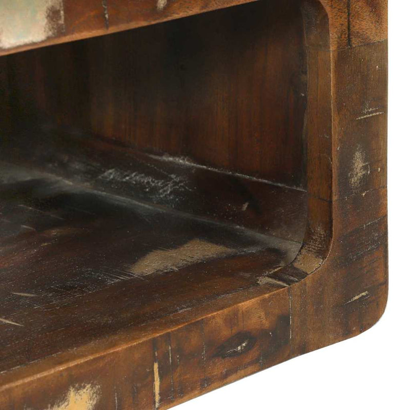 vidaXL TV szekrény szett 3 pcs Sokszínű Tömör újrahasznosított fa