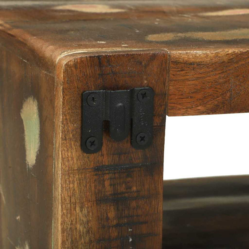 vidaXL TV szekrény szett 3 pcs Sokszínű Tömör újrahasznosított fa