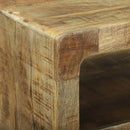 vidaXL TV Szekrény polcokkal Barna 60 x 32 x 36 cm Tömör mangófa