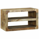 vidaXL TV szekrény polcokkal Barna 60 x 32 x 36 cm Tömör mangófa