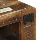 vidaXL TV Szekrény Sokszínű 60 x 32 x 36 cm Tömör újrahasznosított fa