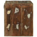 vidaXL TV Szekrény Sokszínű 60 x 32 x 36 cm Tömör újrahasznosított fa