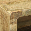 vidaXL TV Szekrény polcokkal Barna 80 x 32 x 36 cm Tömör mangófa