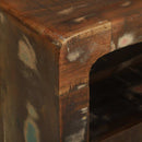 vidaXL TV Szekrény Sokszínű 80 x 32 x 36 cm Tömör újrahasznosított fa