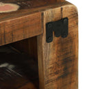 vidaXL TV Szekrény Sokszínű 100 x 32 x 36 cm Tömör újrahasznosított fa