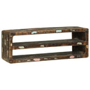 vidaXL TV Szekrény Sokszínű 100 x 32 x 36 cm Tömör újrahasznosított fa