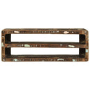 vidaXL TV Szekrény Sokszínű 100 x 32 x 36 cm Tömör újrahasznosított fa