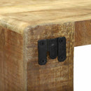 vidaXL TV Szekrény polcokkal Barna 36 x 30 x 54 cm Tömör mangófa