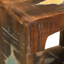 vidaXL TV Szekrény Sokszínű 36 x 30 x 54 cm Tömör újrahasznosított fa