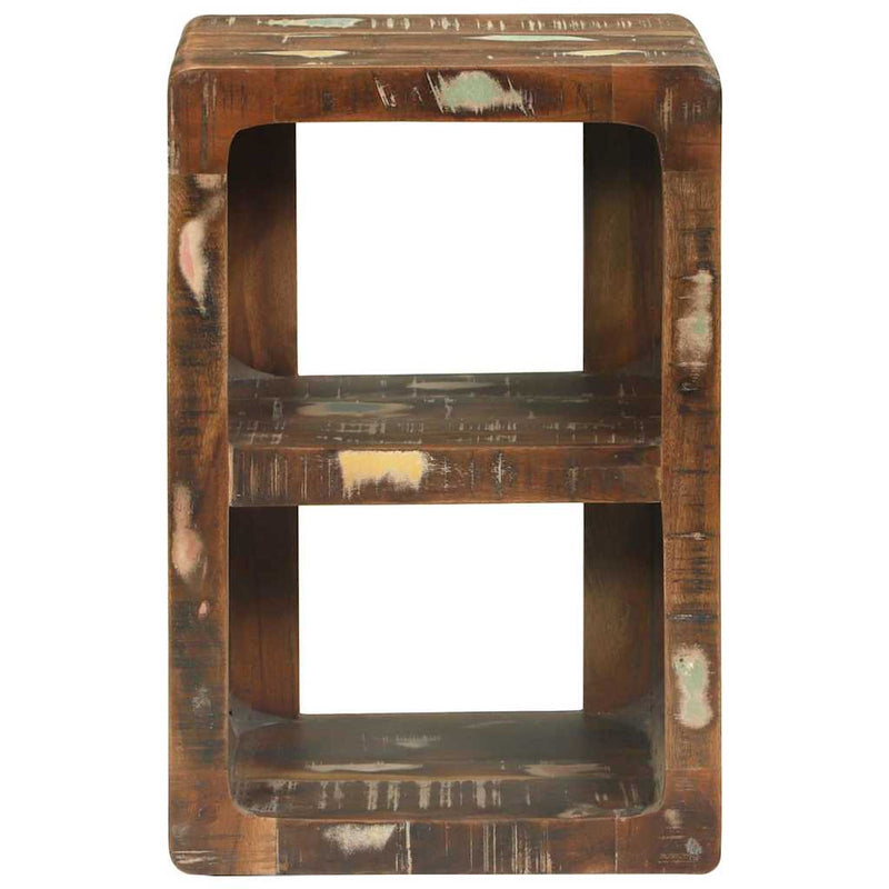 vidaXL TV Szekrény Sokszínű 36 x 30 x 54 cm Tömör újrahasznosított fa