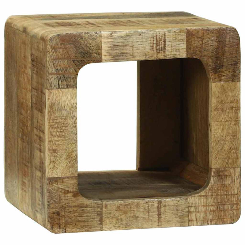 vidaXL TV Egység 2 pcs Barna 36 x 30 x 36 cm Tömör nyers mangófa