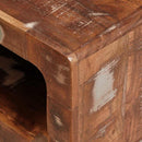 vidaXL Végasztalok Barna 40 x 40 x 49 cm Szilárd Újrahasznosított Fa