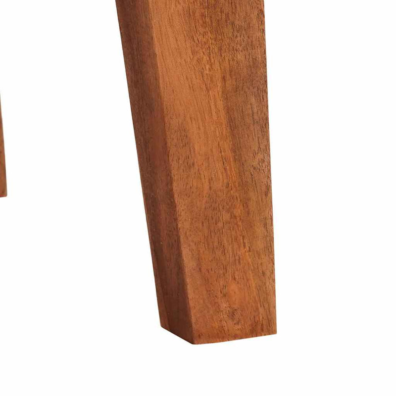 vidaXL Végasztalok Sokszínű 40 x 32 x 46 cm tömör újrahasznosított fa