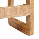 vidaXL Végasztalok Barna Tömör Mangófát