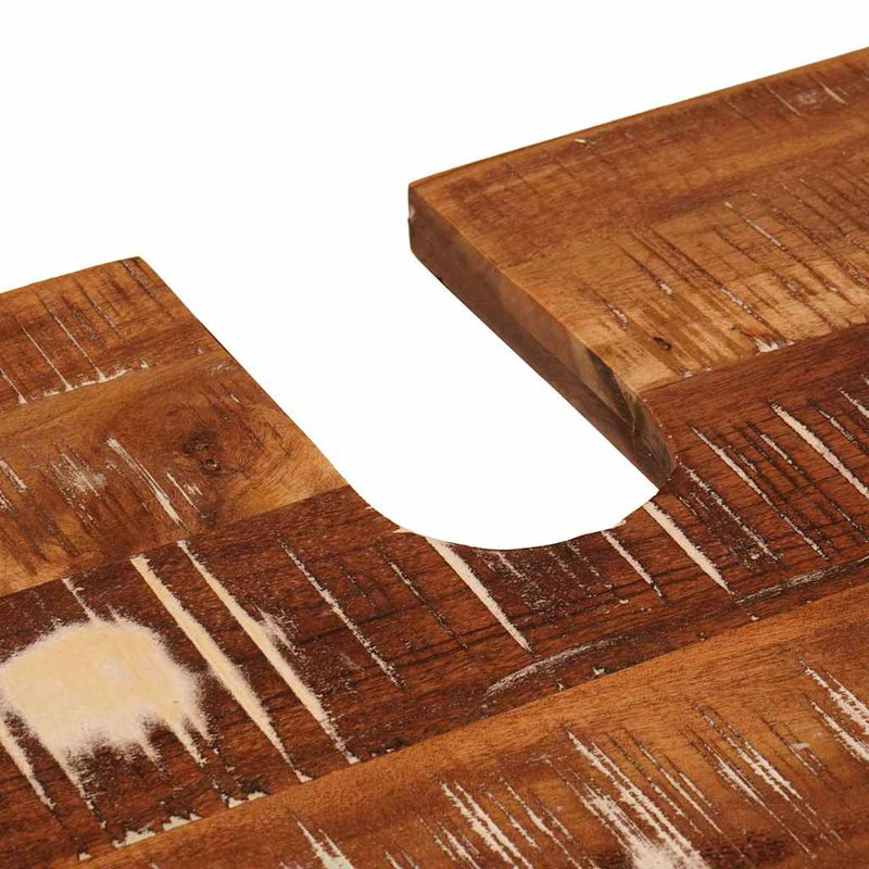 vidaXL Fürdőszoba Székény Tömör újrahasznosított fa és Szerelt fa