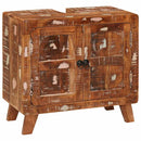 vidaXL Fürdőszoba Székény Tömör újrahasznosított fa és Szerelt fa