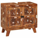 vidaXL Fürdőszoba Székény Tömör újrahasznosított fa és Szerelt fa