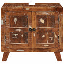 vidaXL Fürdőszoba Székény Tömör újrahasznosított fa és Szerelt fa