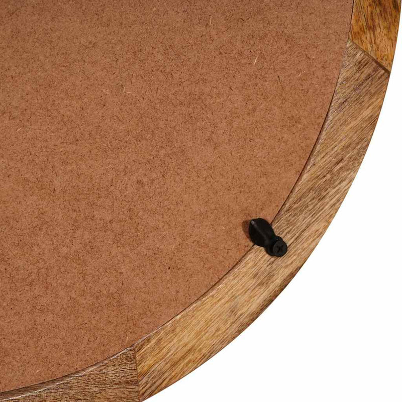 vidaXL Öltözködőasztal polcokkal Barna 90 x 76 x 45 cm tömör mangófa