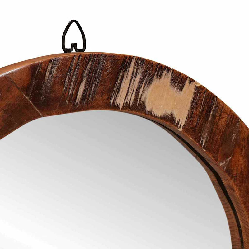 vidaXL Öltözködőasztal Barna 90 x 76 x 45 cm Tömör újrahasznosított fa