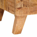 vidaXL Tároló Doboz tárolóval zárral 70 x 35 x 40 cm tömör mangófa