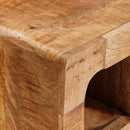 vidaXL Borágas tárolóval Barna 44 x 30 x 35 cm Tömör Mangófát