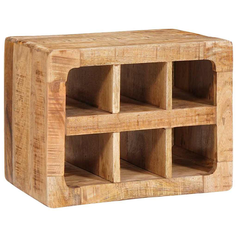 vidaXL Borágas Falra szerelhető Barna 44 x 30 x 35 cm tömör mangófa