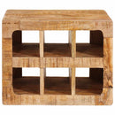 vidaXL Borágas tárolóval Barna 44 x 30 x 35 cm Tömör Mangófát