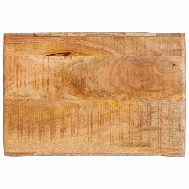 vidaXL Borágas Falra szerelhető Barna 44 x 30 x 35 cm tömör mangófa