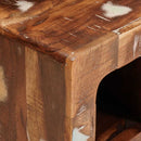 vidaXL Borágas Barna 44 x 30 x 35 cm Tömör újrahasznosított fa