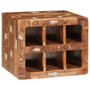 vidaXL Borágas Barna 44 x 30 x 35 cm Szilárd Újrahasznosított Fa