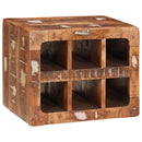 vidaXL Borágas Barna 44 x 30 x 35 cm Szilárd Újrahasznosított Fa