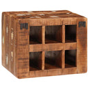 vidaXL Borágas Barna 44 x 30 x 35 cm Szilárd Újrahasznosított Fa