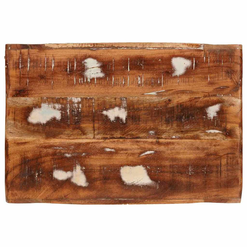 vidaXL Borágas Barna 44 x 30 x 35 cm Tömör újrahasznosított fa