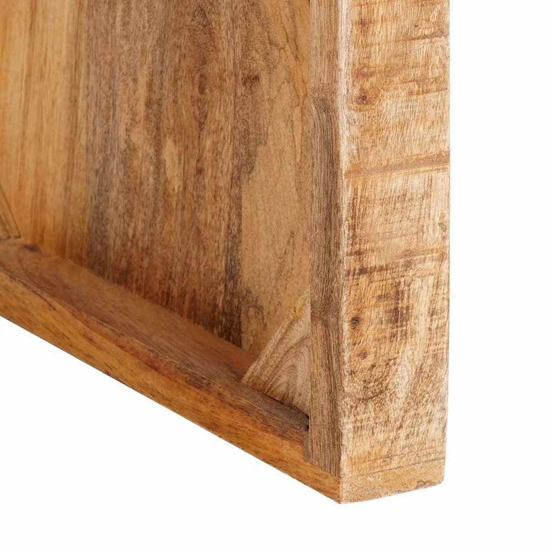 vidaXL Végasztal Barna 60 x 35 x 45 cm tömör mangófa