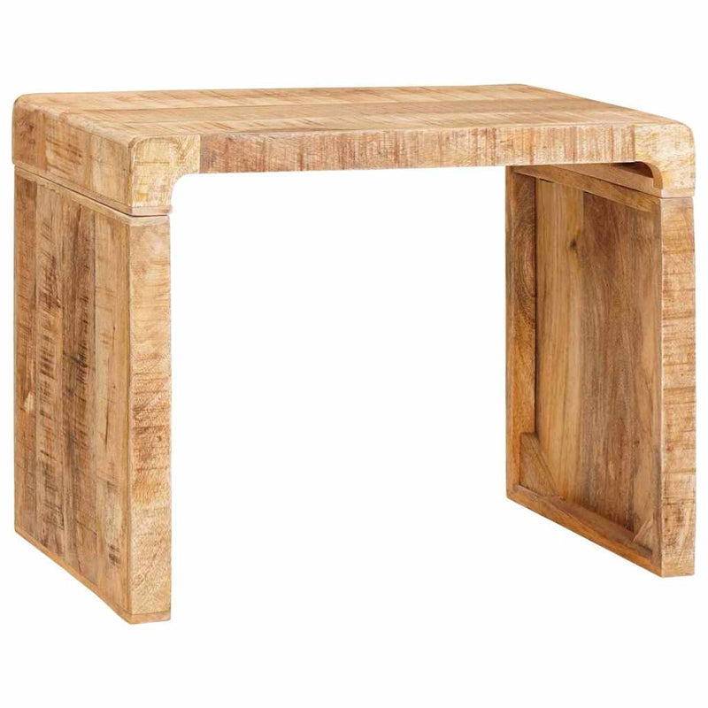 vidaXL Végasztal Barna 60 x 35 x 45 cm tömör mangófa