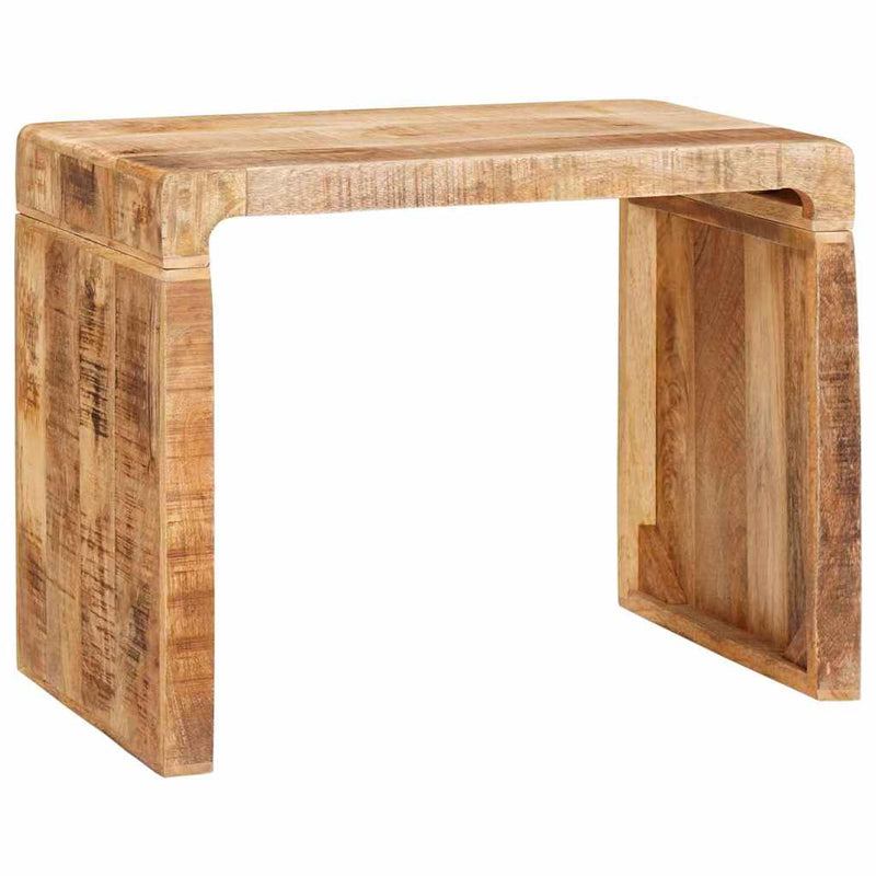 vidaXL Végasztal Barna 60 x 35 x 45 cm tömör mangófa