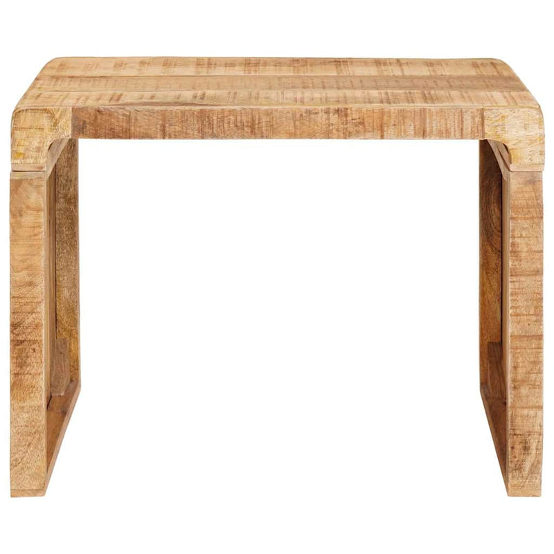vidaXL Végasztal Barna 60 x 35 x 45 cm tömör mangófa