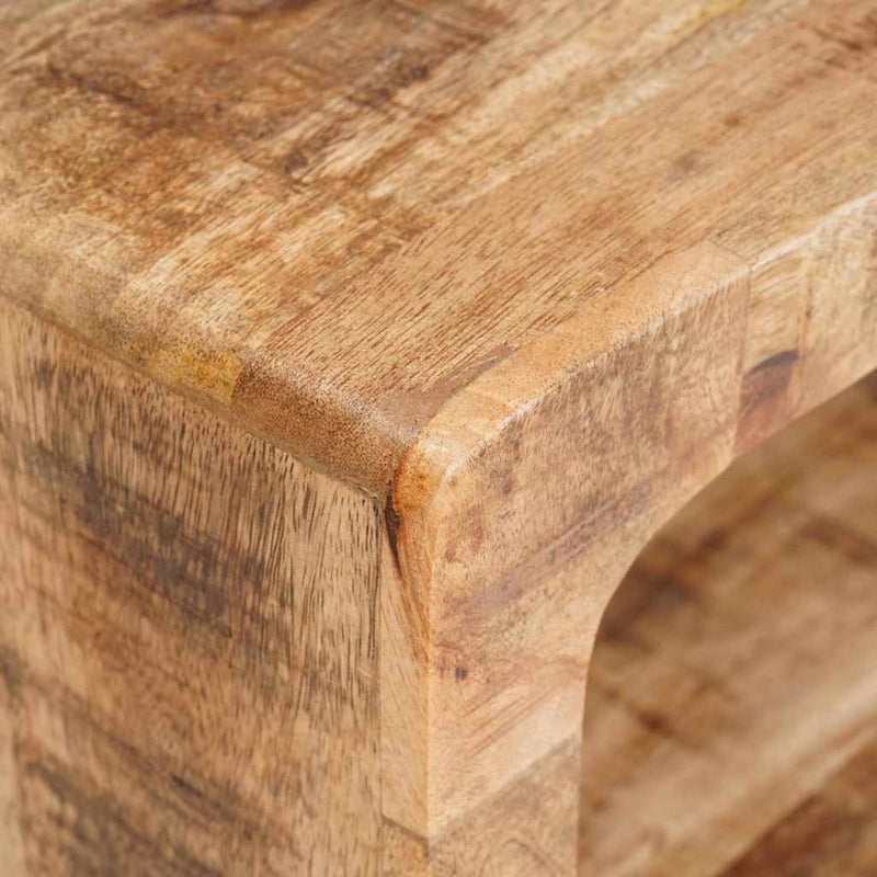 vidaXL Éjjeliszekrények 45 x 30 x 24 cm tömör mangófa